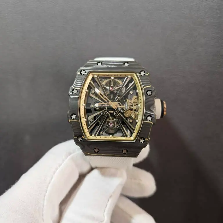 Rm12-01 Gold Carbon Tourbillon Limited Edition