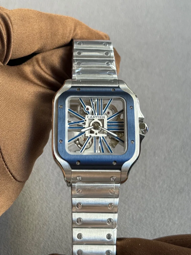 Cartier Santos Skelton