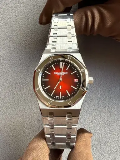 Audemars Piguet Royal Oak Jumbo Extra-Thin Burgundy New 2025 Full Set