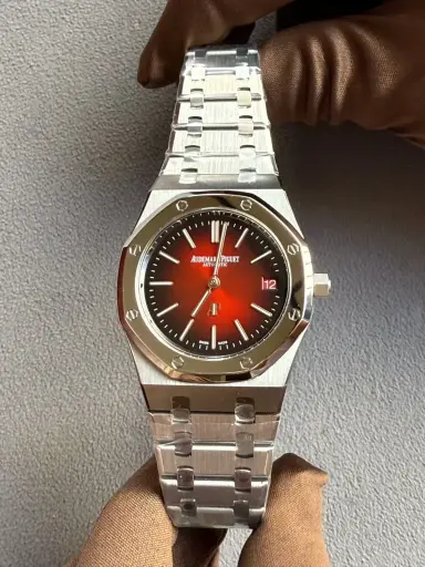 Audemars Piguet Royal Oak Jumbo Extra-Thin Burgundy New 2025 Full Set